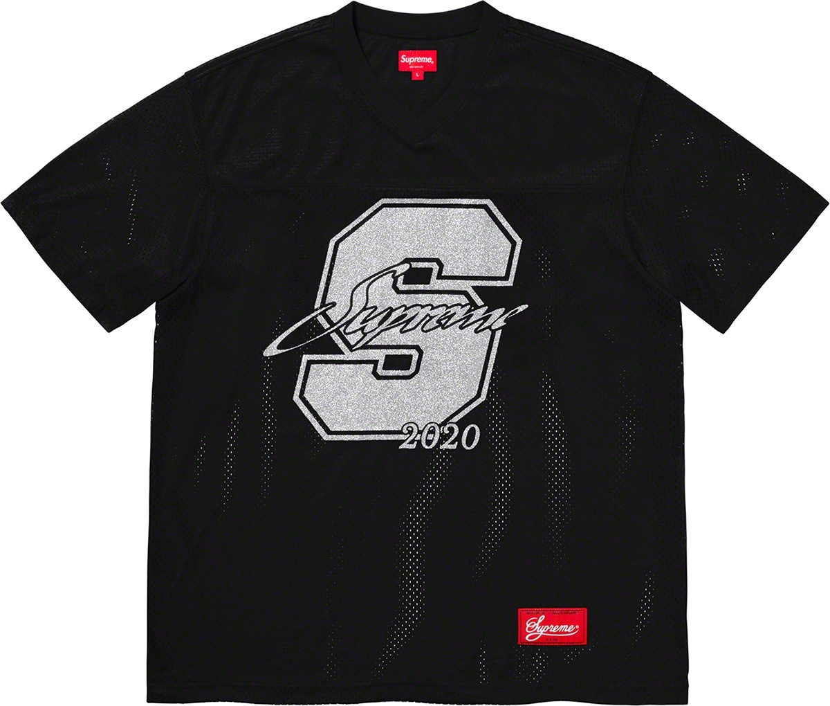 Glitter Football Top view 6